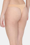 Zivame Low Rise Zero Coverage Thong - Toasted Almond — thumbnail 2